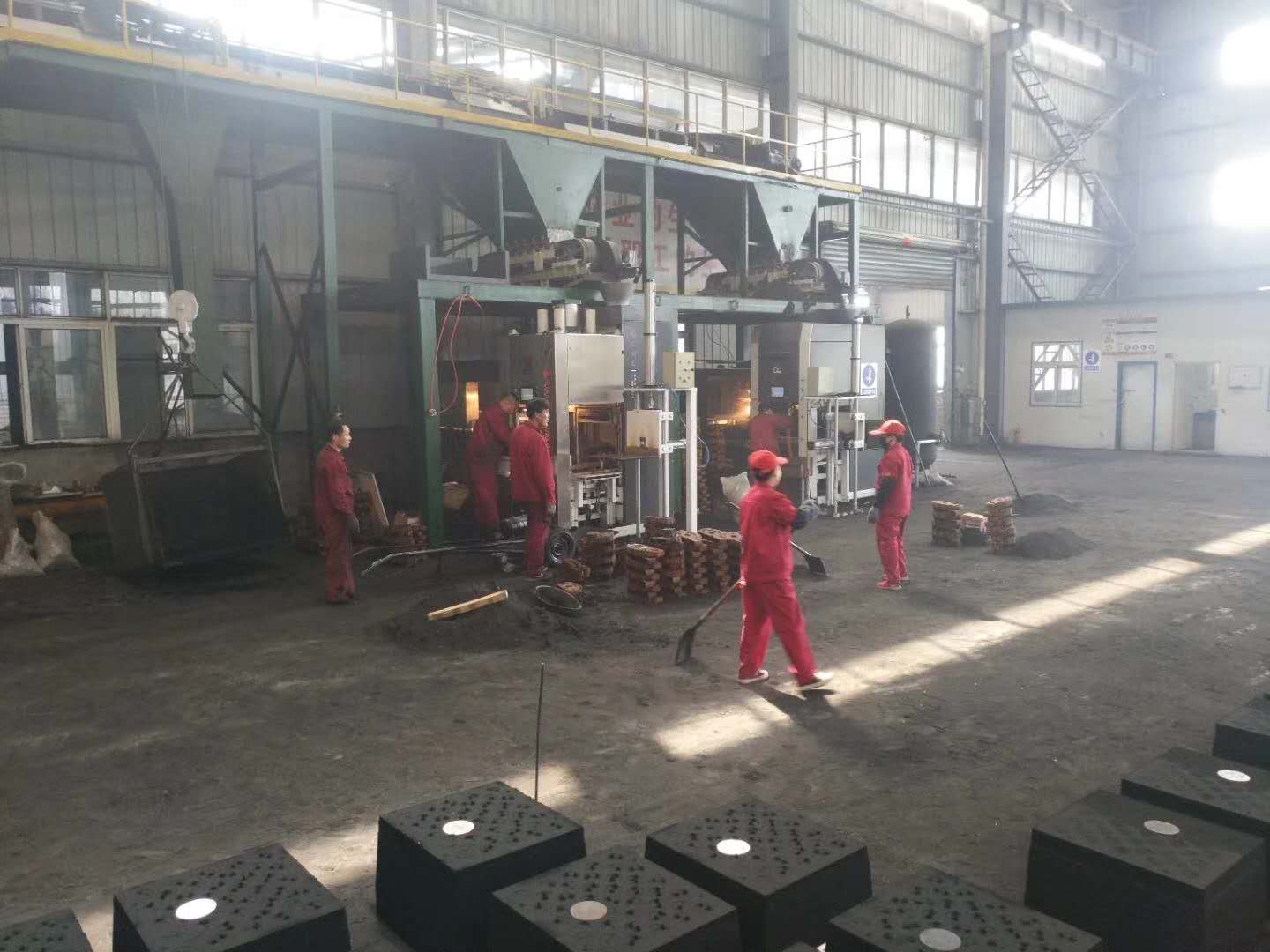 全自動(dòng)造型機(jī)的砂型效果杠杠的，硬度達(dá)到